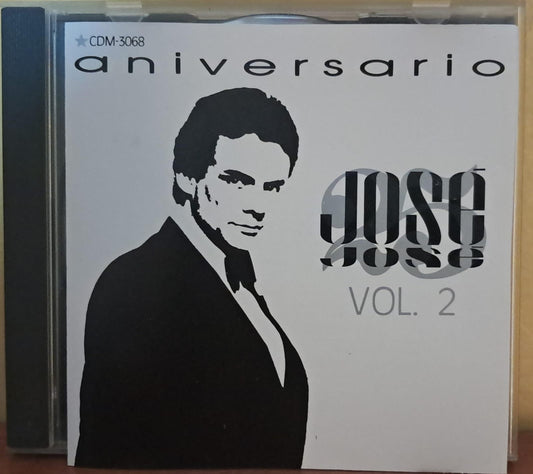 José José – Aniversario 25 Años - Vol. 2. Cd en buen estado. formato muerto