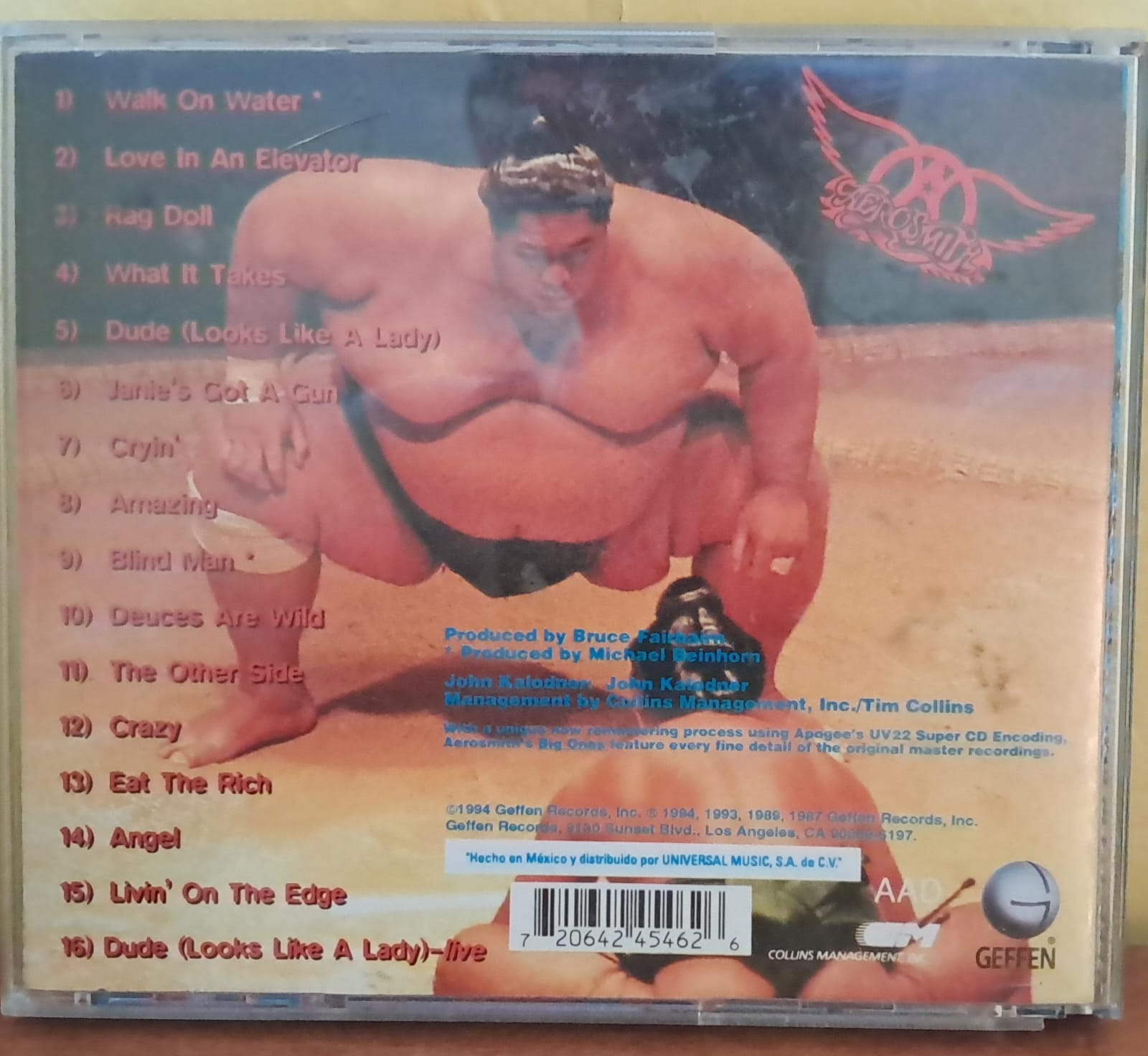 Aerosmith – Big Ones. Cd en buen estado. formato muerto