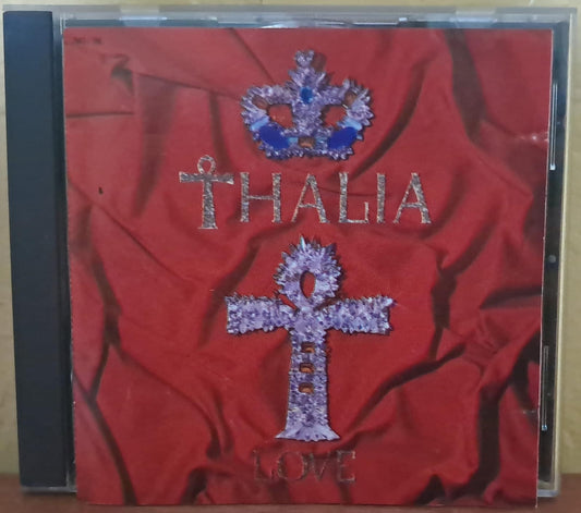 Thalía – Love. Cd primera edición 1992. formato muerto