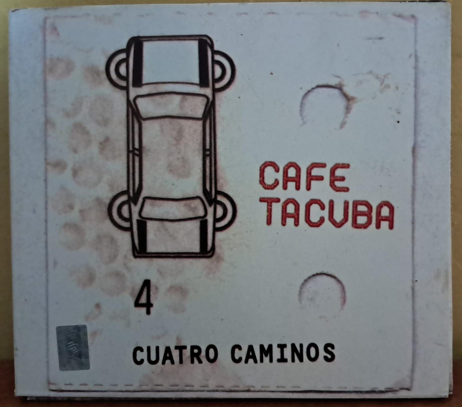 Cafe Tacuba. Cuatro Caminos. Cd primera edición digipack.  formato muerto