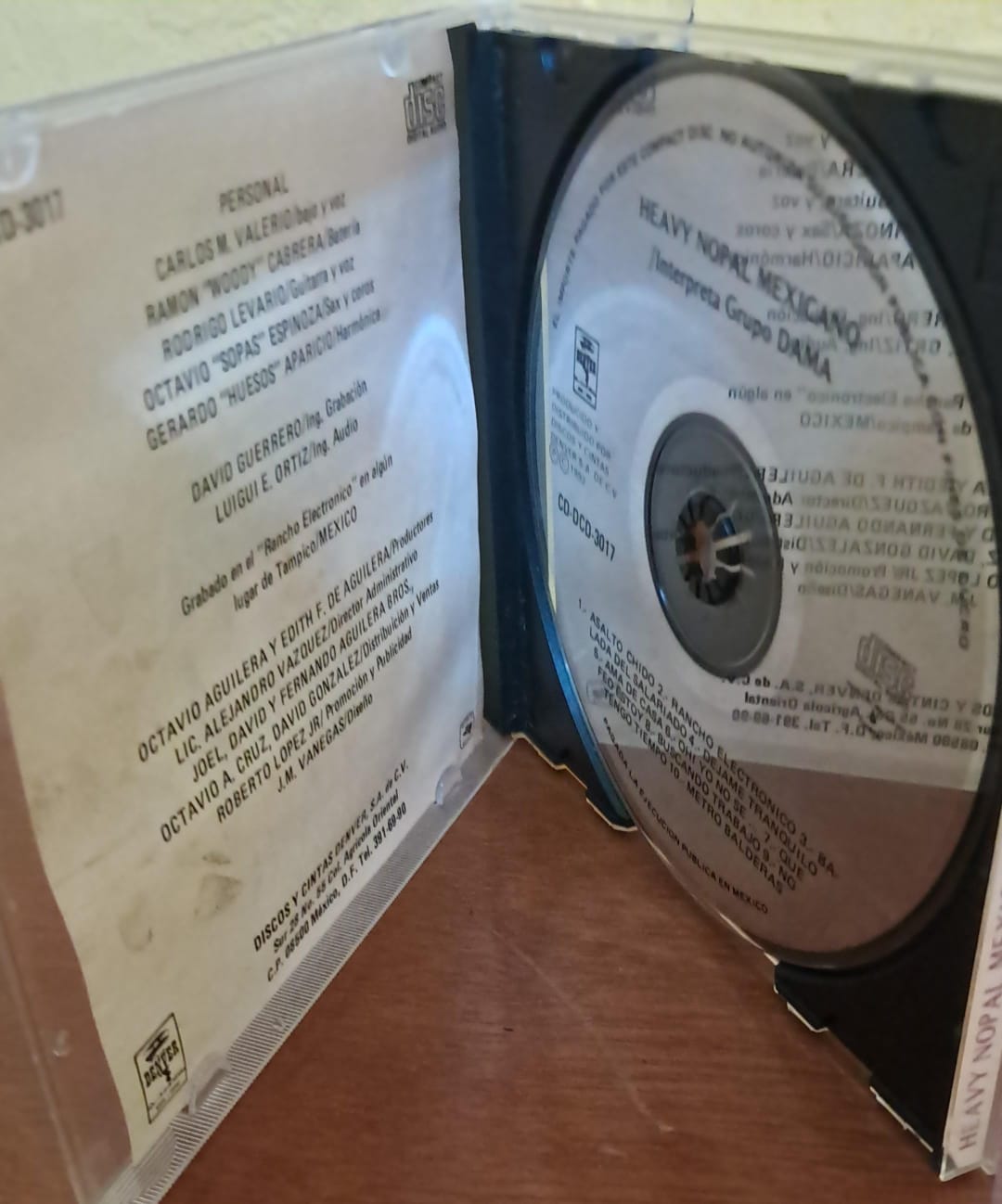 Grupo "DAMA" – Heavy Nopal Mexicano. Cd en buen estado. formato muerto