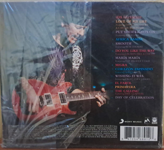 Santana – Supernatural. Cd en buen estado.  formato muerto