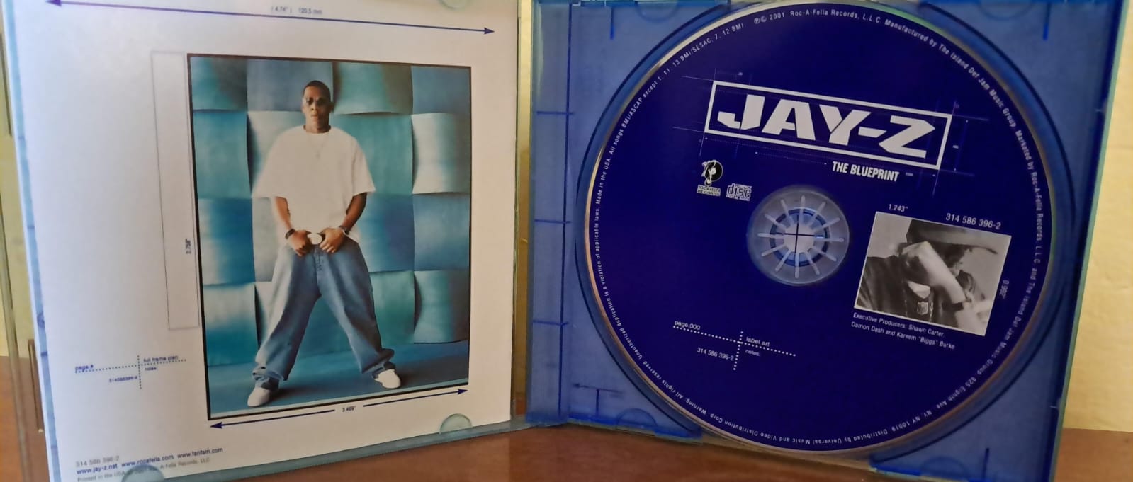 Jay-Z – The Blueprint. CD importado en buen estado. formato muerto
