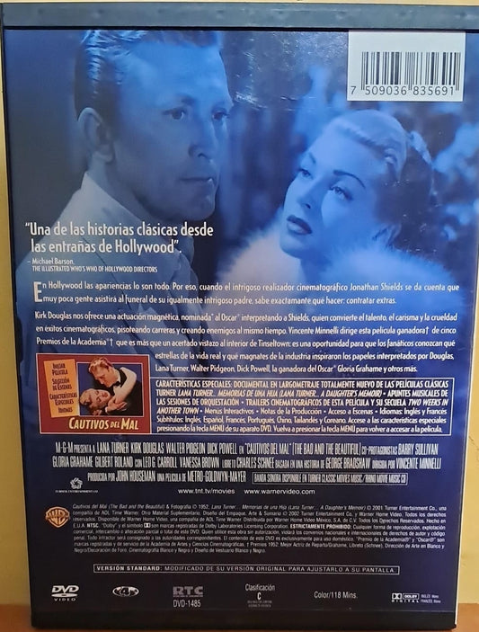 Cautivos del Mal. DVD. formato muerto