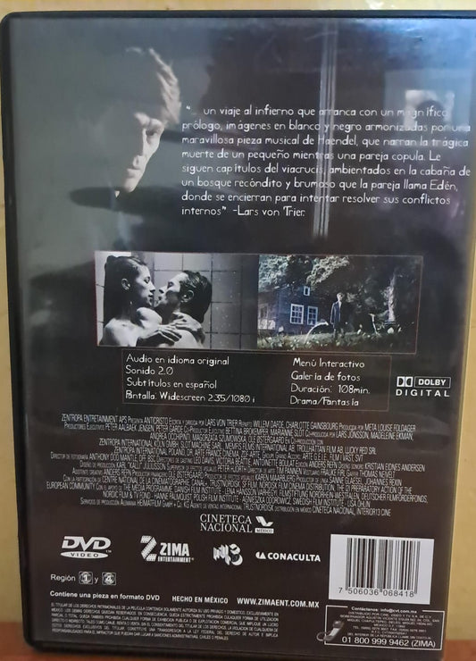 Anticristo (2009) – DVD. formato muerto