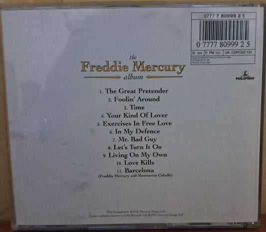 Freddie Mercury – The Freddie Mercury Álbum. Cd importado en buen estado.