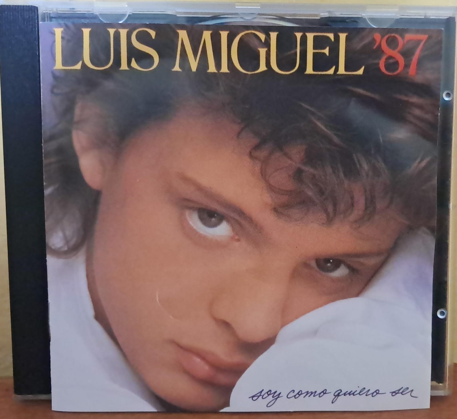 Luis Miguel '87 – Soy Como Quiero Ser. Cd importado en buen estado. formato muerto