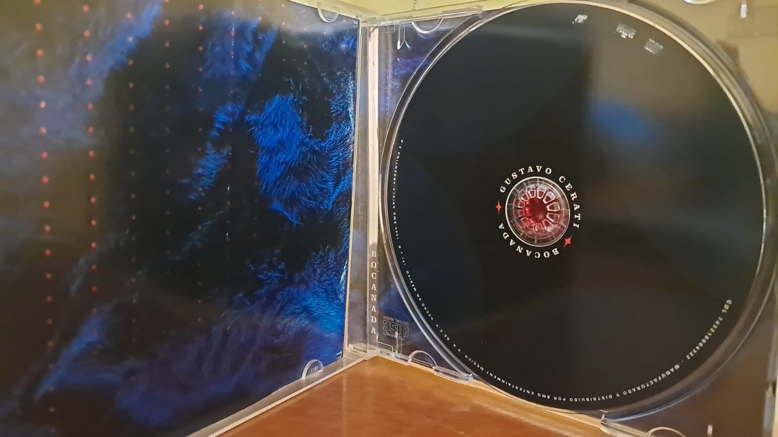Gustavo Cerati – Bocanada [CD Nacional, Primera Edición]. En buen estado. formato muerto