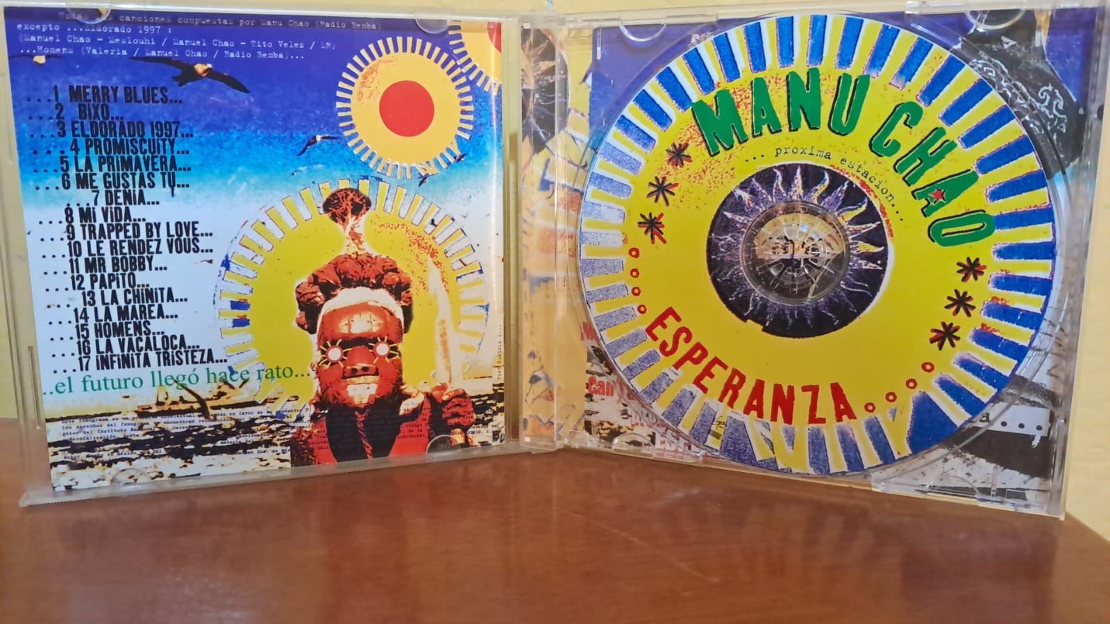 Manu Chao – Próxima Estación: Esperanza [CD + Minicd Remixes] En buen estado. formato muerto
