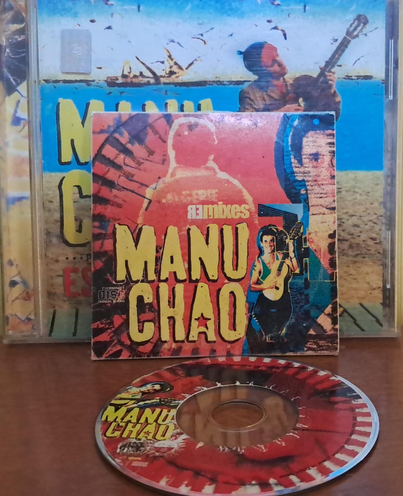 Manu Chao – Próxima Estación: Esperanza [CD + Minicd Remixes] En buen estado. formato muerto