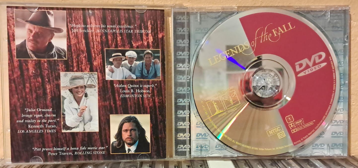 Legends of the Fall – Leyendas de Pasión [DVD Importado]. En buen estado.  formato muerto