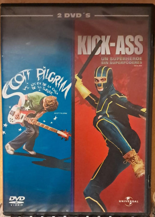 Scott Pilgrim vs. The World + Kick-Ass [DVD Doble Nacional, 2 Discos] formato muerto