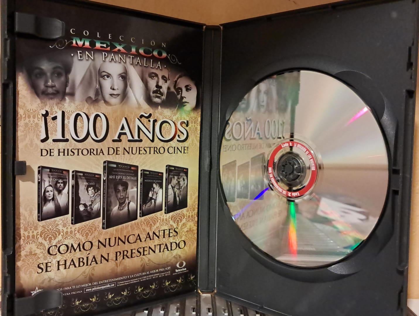 La Invasión de los Muertos + Los Endemoniados del Ring [DVD Nacional, 2 Películas – 1 Disco].  formato muerto
