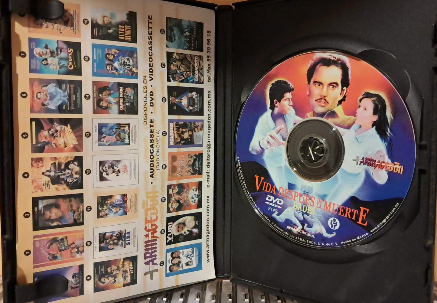 Hades: Vida Después de la Muerte [DVD Nacional].  formato muerto
