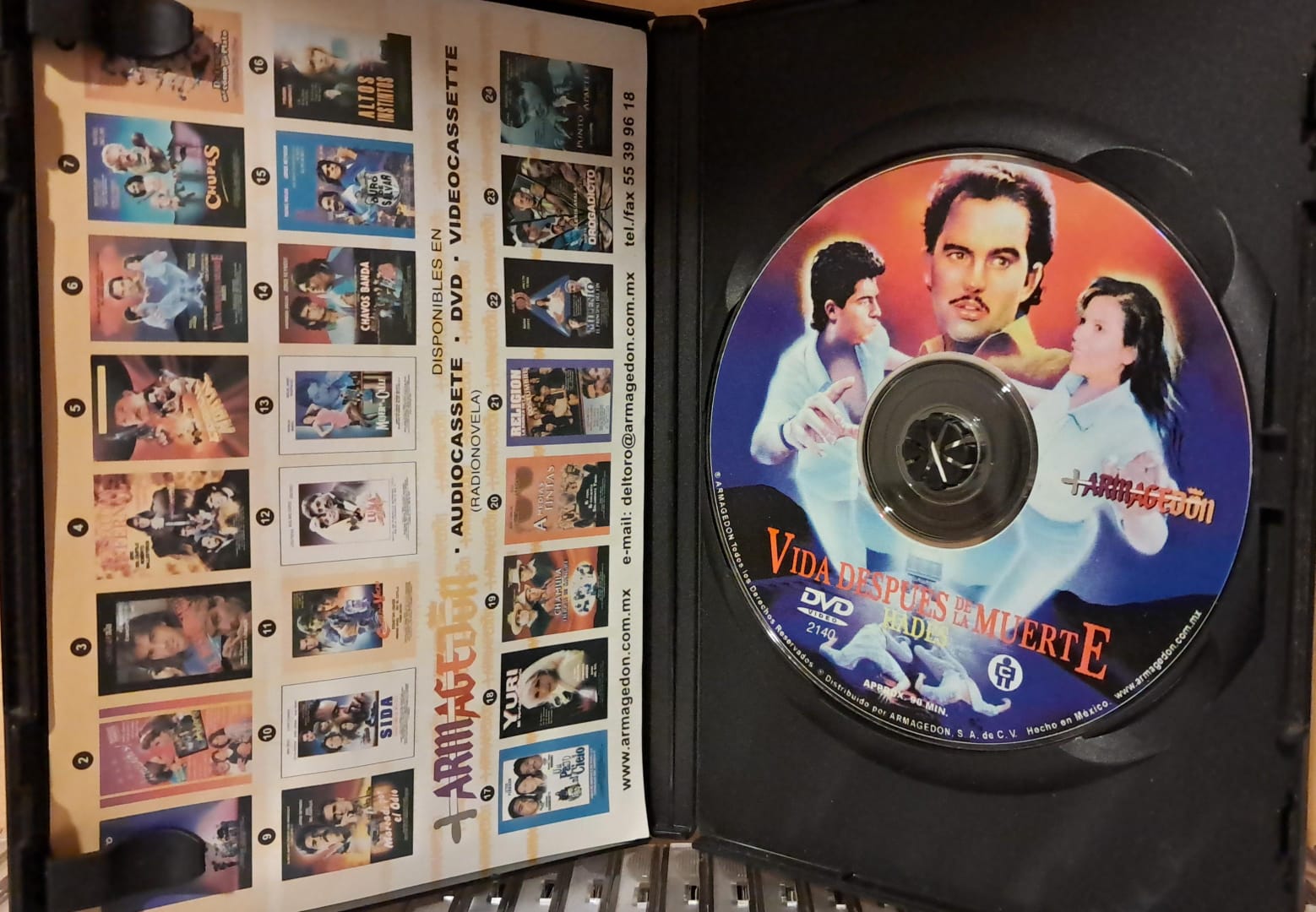 Hades: Vida Después de la Muerte [DVD Nacional].  formato muerto