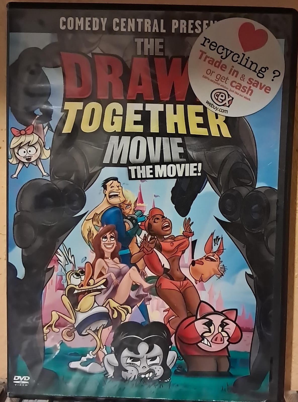 The Drawn Together Movie: The Movie! [DVD Importado]. En buen estado. formato muerto