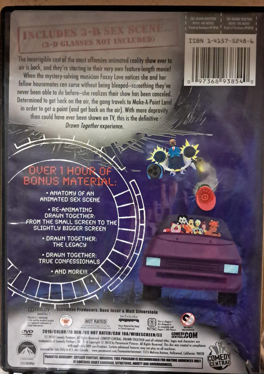 The Drawn Together Movie: The Movie! [DVD Importado]. En buen estado. formato muerto