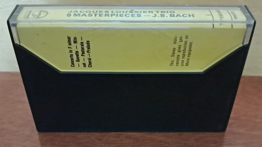 Jacques Loussier Trio – 6 Masterpieces (Bach) [Cassette] formato muerto