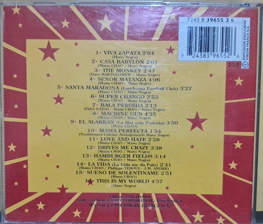 Mano Negra – Casa Babylon CD · 1ra ed importada Francia · En buen estado.