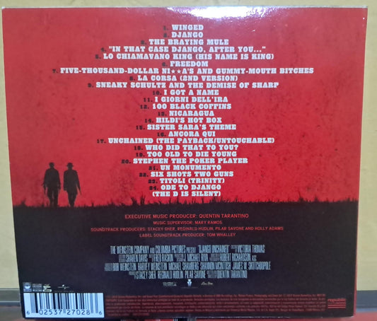 DJANGO UNCHAINED – Soundtrack. Cd nacional en excelente estado. formato muerto