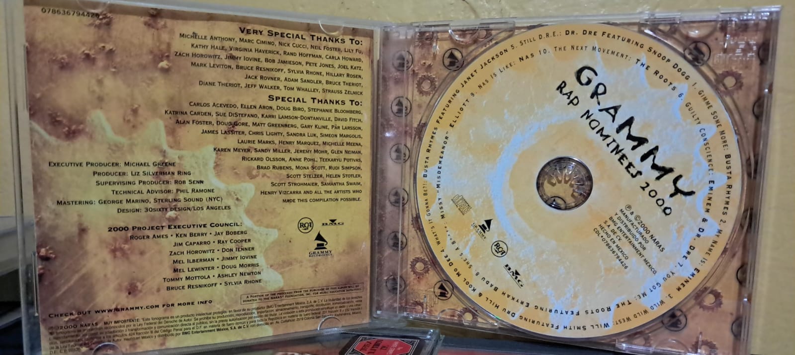 Varios – Grammy Rap Nominees 2000 (CD importado en buen estado). formato muerto