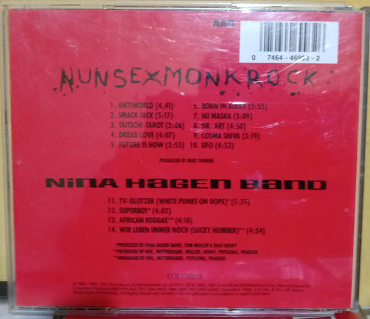 Nina Hagen/Nina Hagen Band: Nunsexmonkrock CD importado. formato muerto