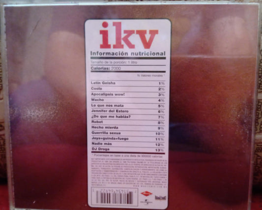 Illya Kuryaki & The Valderramas – Leche. Cd nacional en excelente estado. formato muerto tienda de cds en méxico
