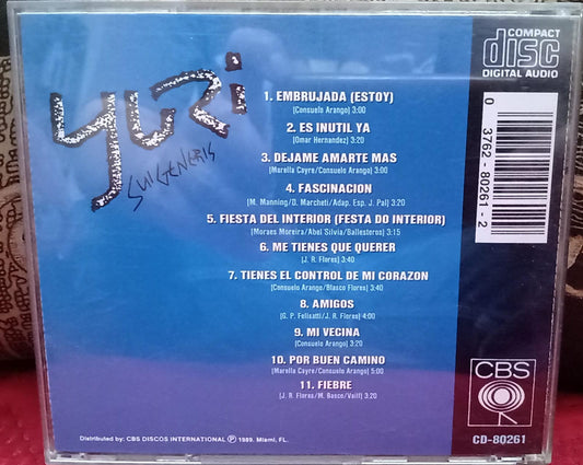 Yuri – Suigeneris. Cd importado 1989 excelente estado. tienda de cds en mexico formato muerto