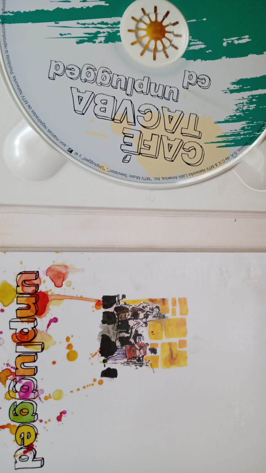 Cafe Tacvba.  MTV Unplugged (CD + DVD). En buen estado. formato muerto tienda de cds en mexico