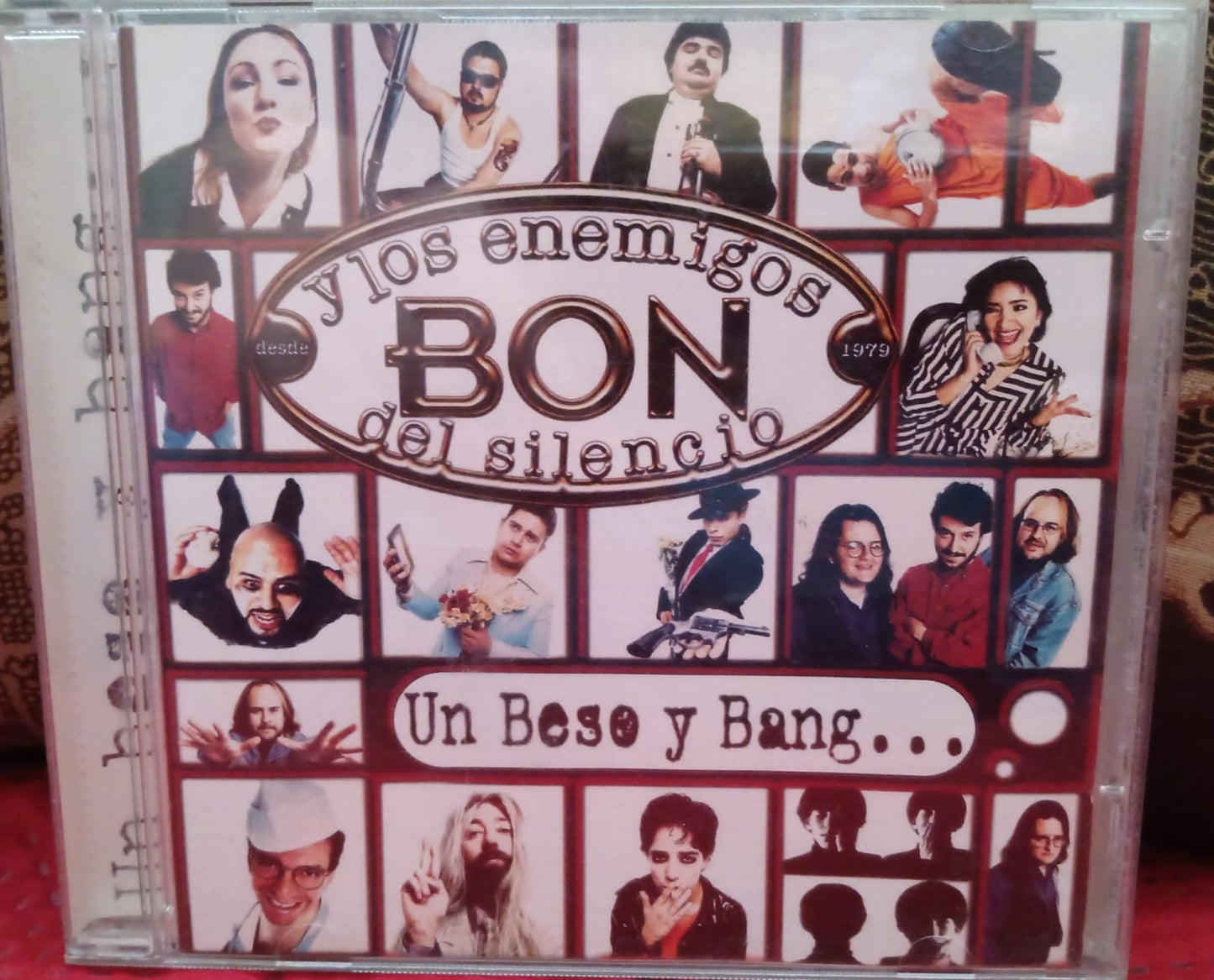 Bon Y Los Enemigos Del Silencio – Un Beso Y Bang... CD excelente estado. formato muerto tienda de cds en méxico