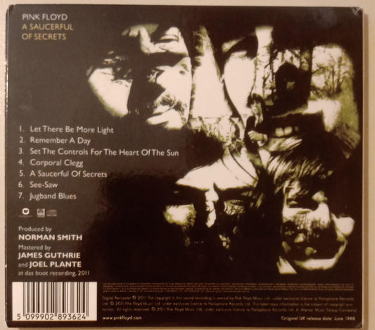 Pink Floyd – A Saucerful of Secrets (CD nacional excelente estado). tienda de discos en méxico formato muerto