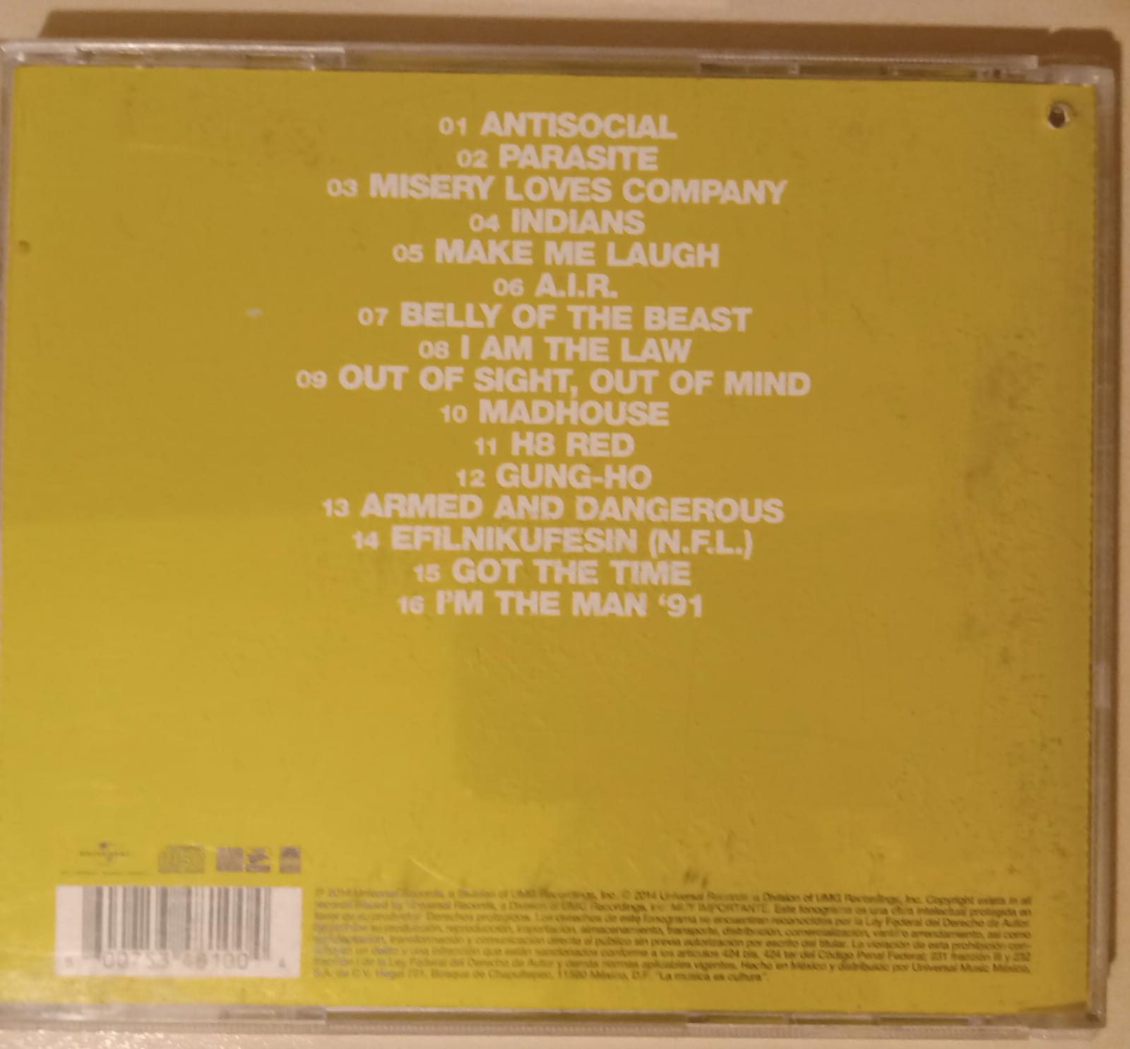 Anthrax – Essential. Cd nacional 9.5/10. tienda de cds en méxico formato muerto
