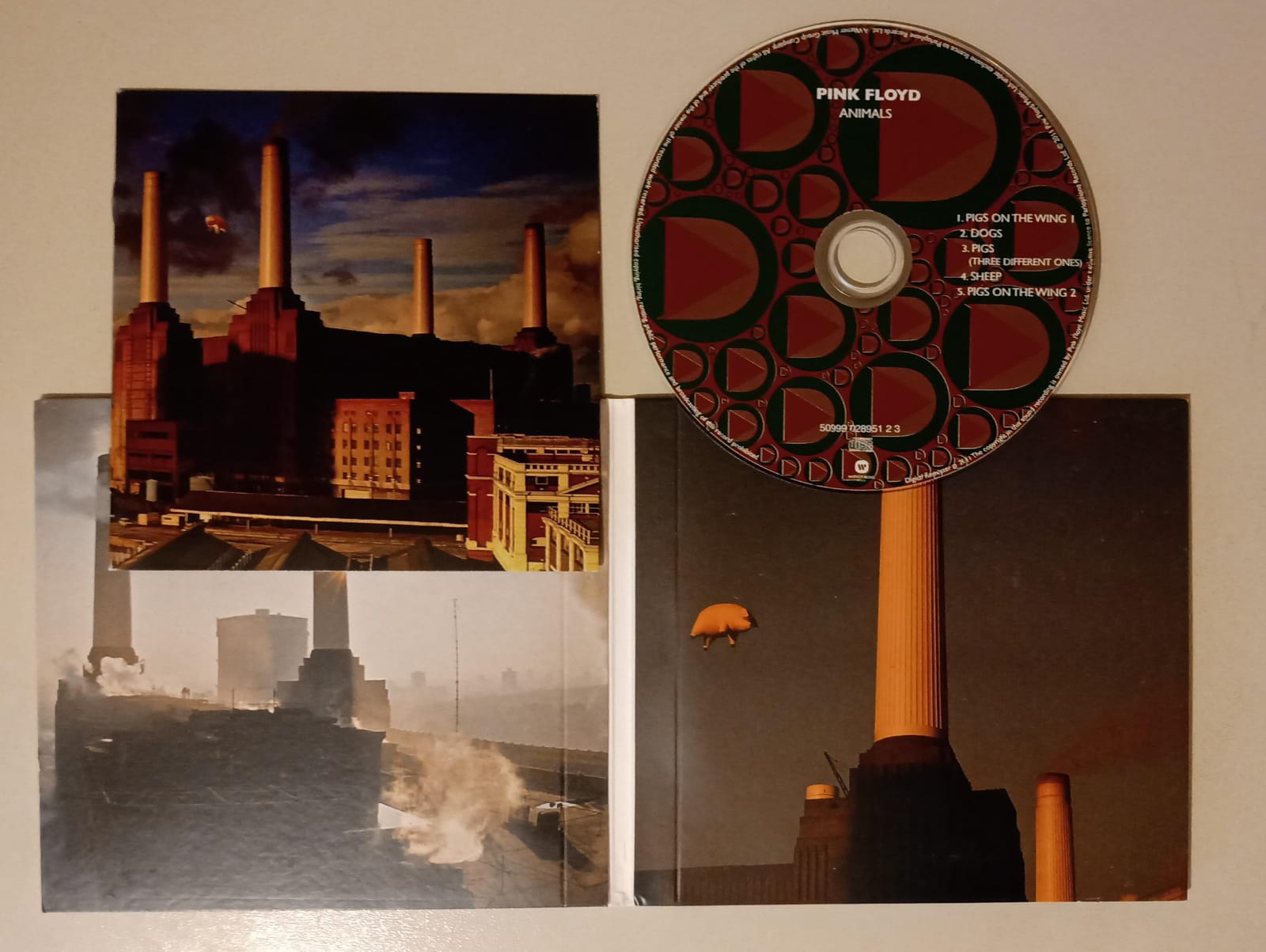 Pink Floyd – Animals (CD México excelente estado). ienda de cds en méxico formato muerto