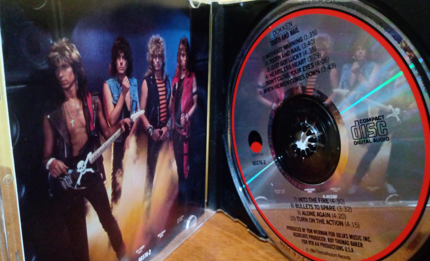 Dokken – Tooth & Nail (CD importado 9.0/10). tienda de discos en méxico formato muerto