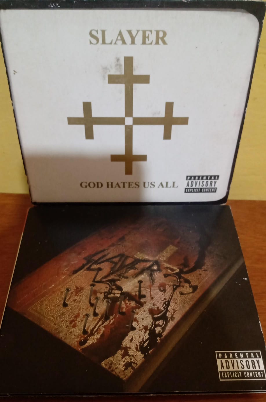 Slayer – God Hates Us All (CD importado 9.0/10). tienda de discos ne méxico formato muerto