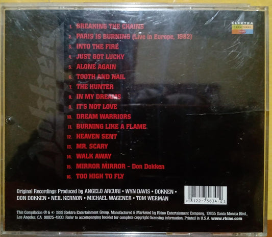 Dokken – The Very Best Of Dokken (CD importado). tienda de discos en méxico formato muerto