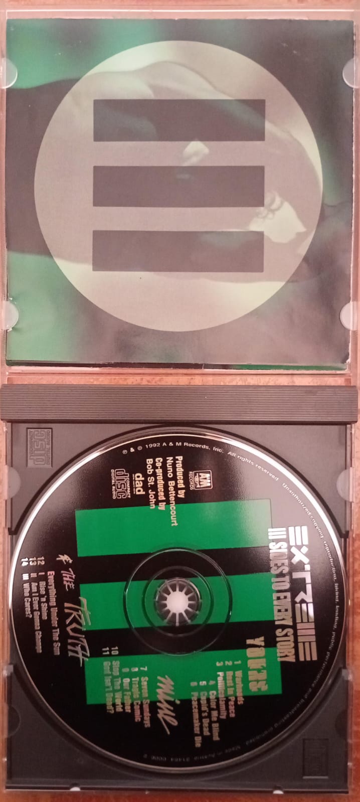 Extreme – III Sides to Every Story (CD importado, excelente estado). tienda de discos en méxico formato muerto