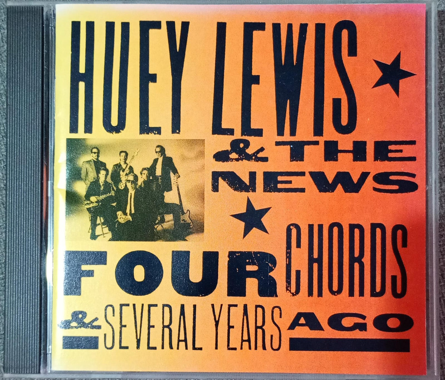 Huey Lewis &amp; The News – Four Chords &amp; Several Years Ago (CD importado, excelente estado) tienda de discos en méxico formato muerto