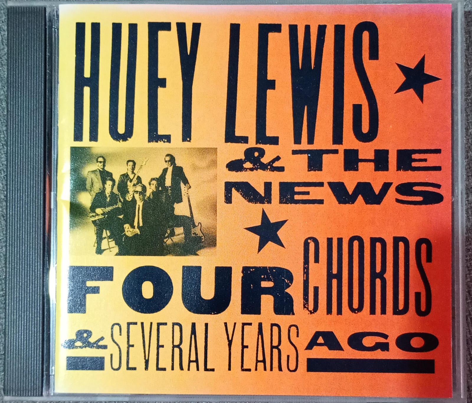 Huey Lewis &amp; The News – Four Chords &amp; Several Years Ago (CD importado, excelente estado) tienda de discos en méxico formato muerto