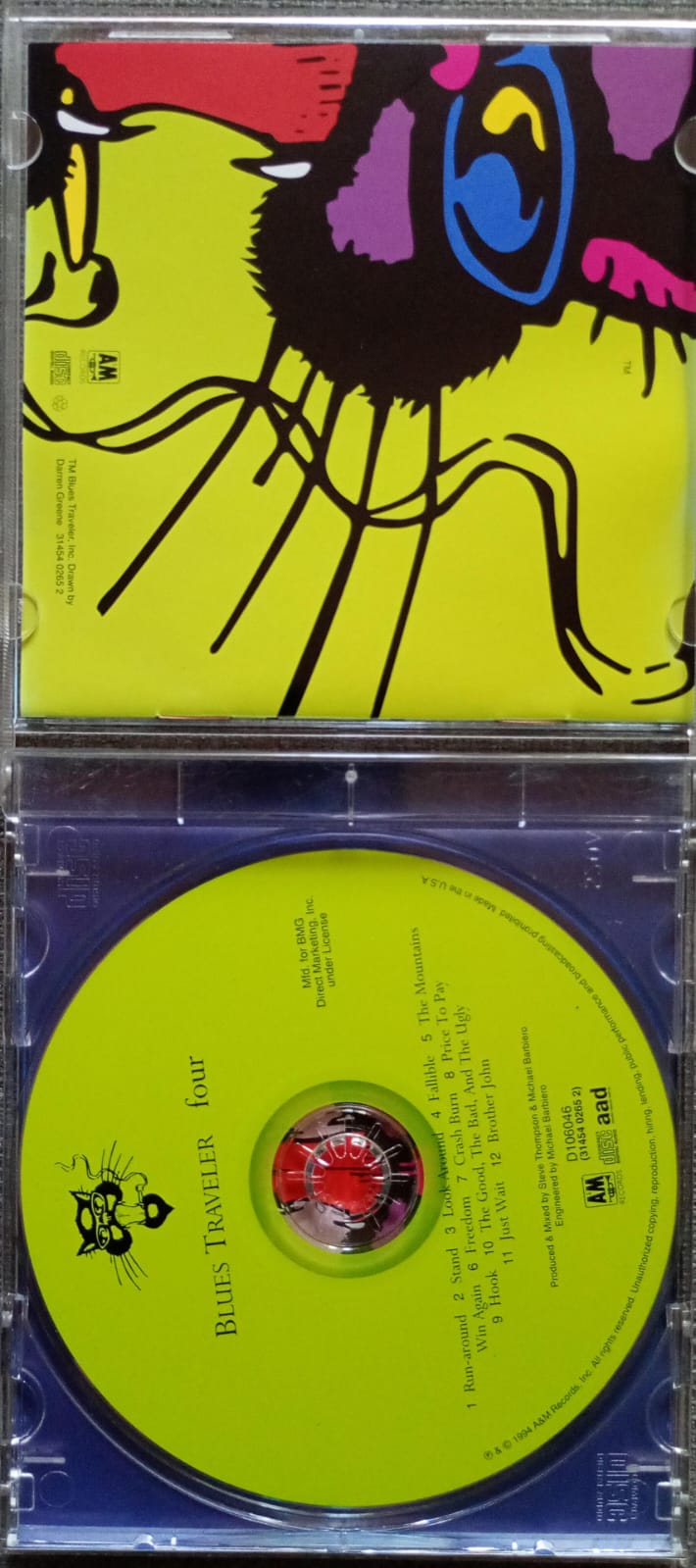 Blues Traveler – Four (CD importado, excelente estado) tienda de discos en méxico formato muerto