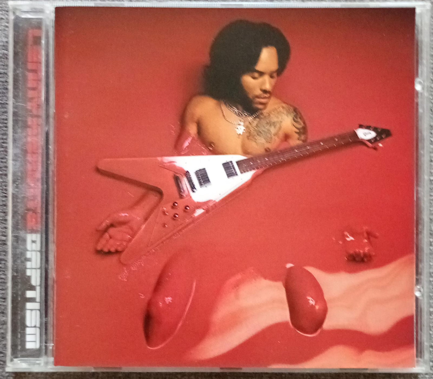 Lenny Kravitz – Baptism (CD importado, excelente estado). tienda de discos en méxico formato muerto