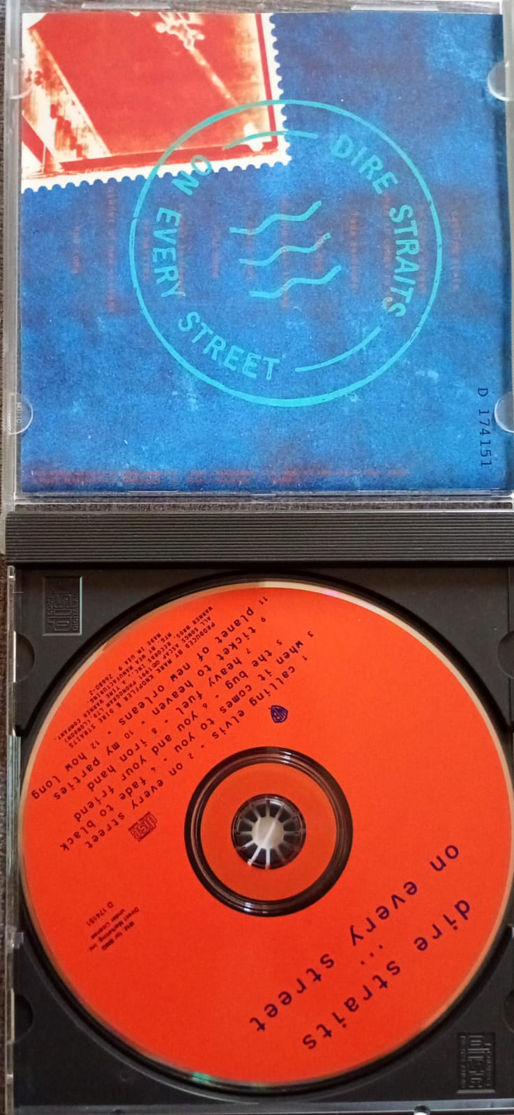 Dire Straits – On Every Street (CD importado, excelente estado). tienda de discos en méxico formato muerto