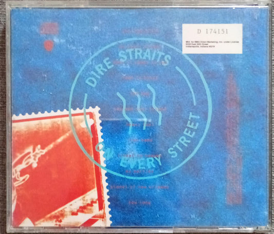 Dire Straits – On Every Street (CD importado, excelente estado). tienda de discos en méxico formato muerto