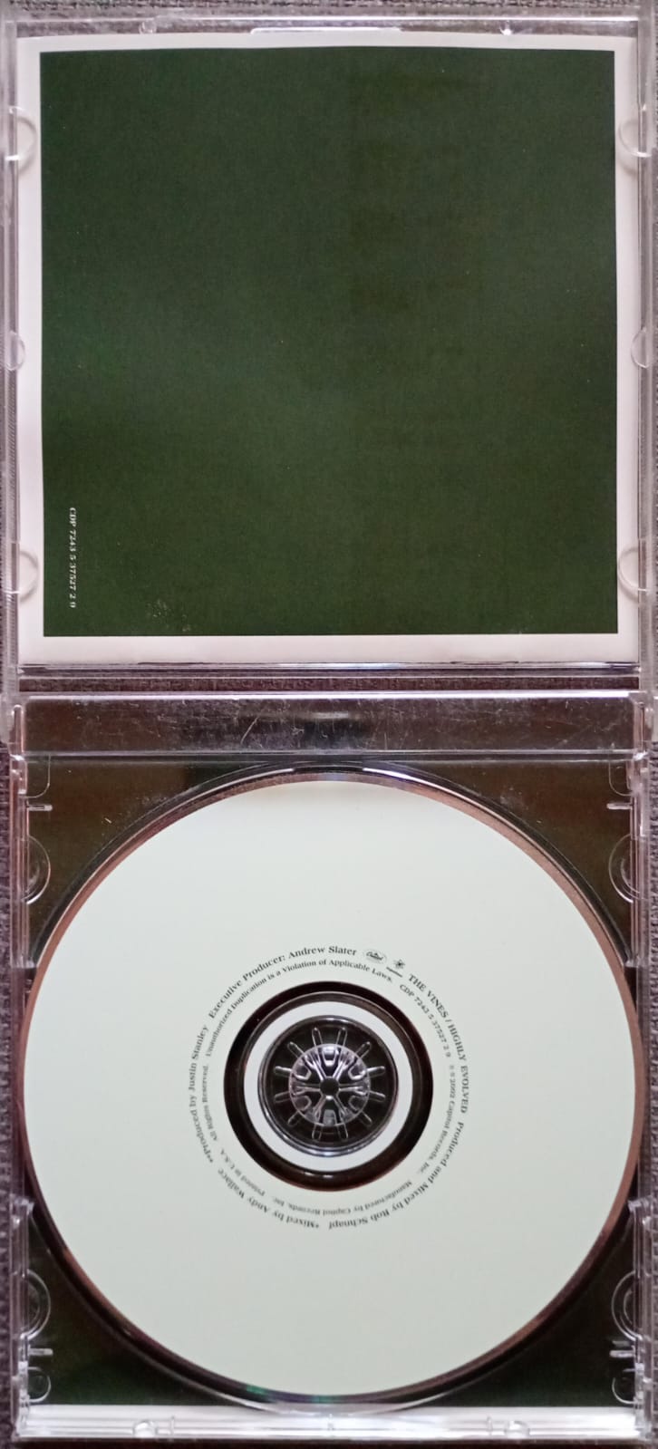 The Vines – Highly Evolved (CD importado, excelente estado). tienda de discos en méxico ormato muerto