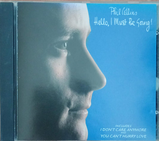 Phil Collins – Hello, I Must Be Going! (CD importado, en excelente estado).  tienda de discos en méxico
