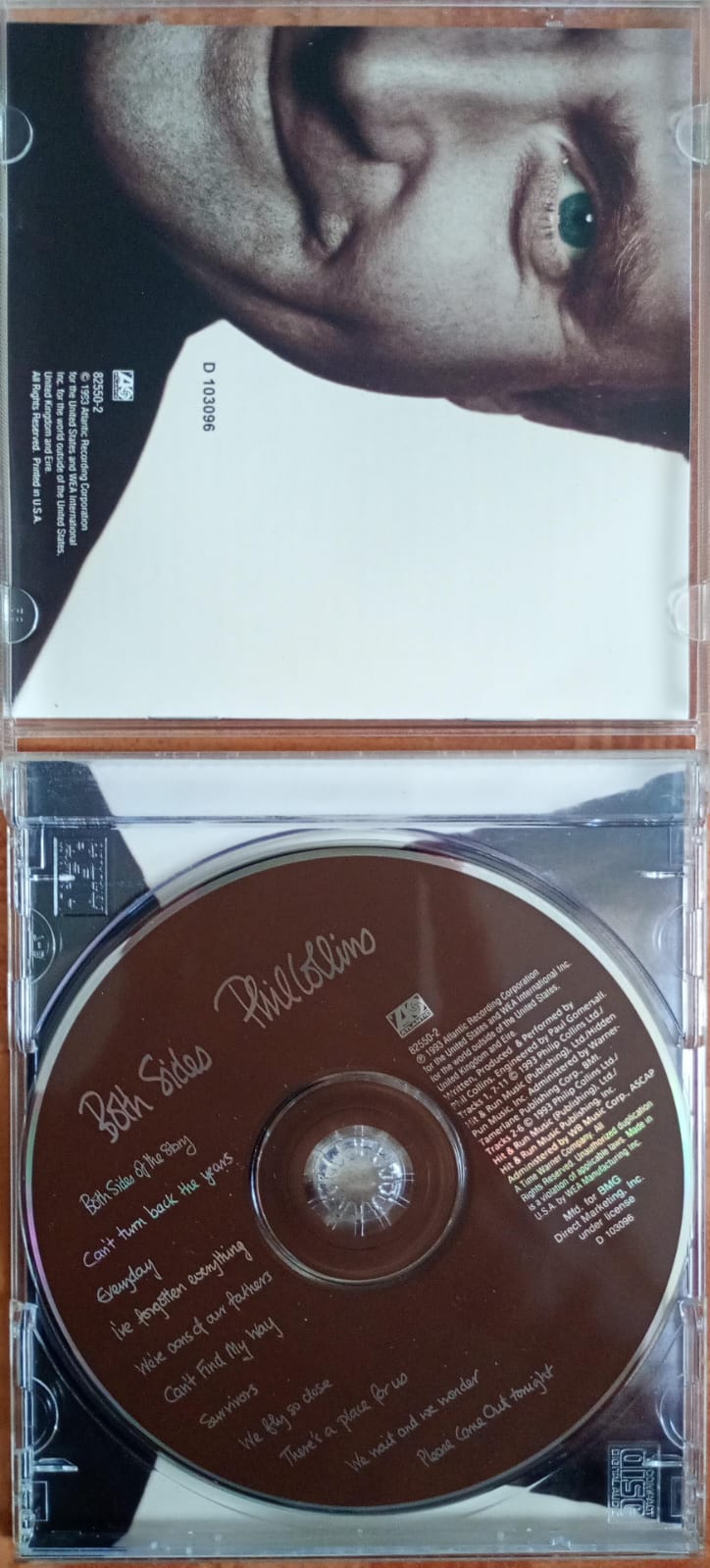 Phil Collins – Both Sides (CD importado, en excelente estado), tienda de discos en méxico formato muerto