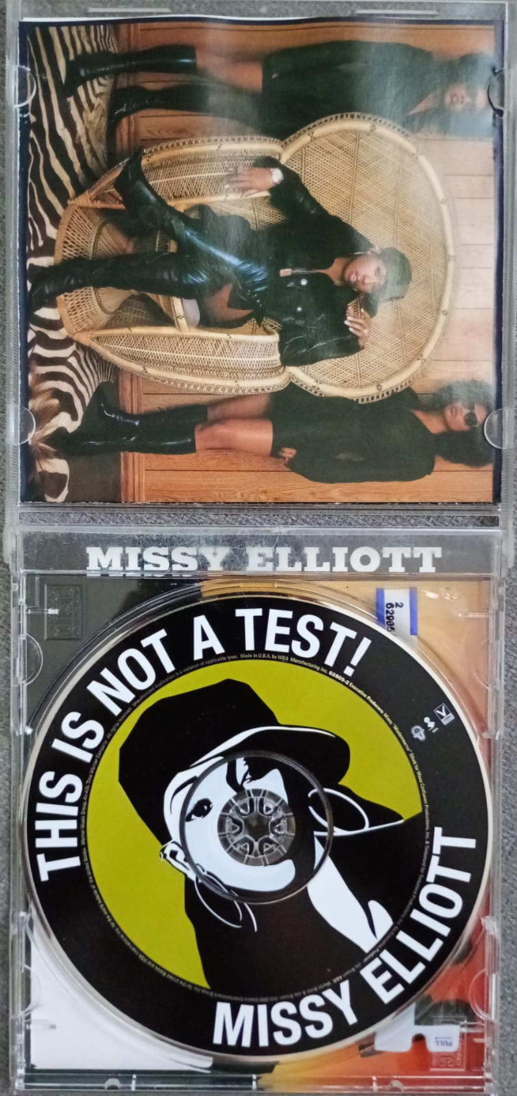 Missy Elliott – This Is Not a Test! (CD importado, en excelente estado). tienda de discos en méxico formato muerto