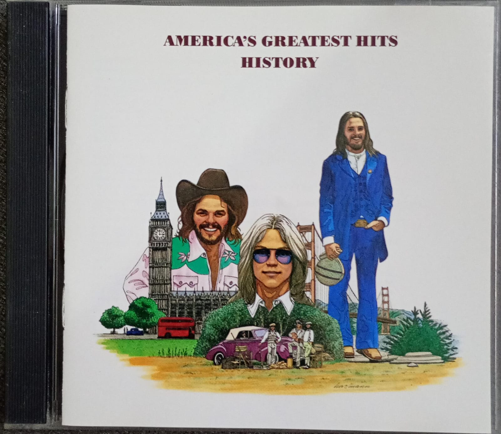 America – History: America’s Greatest Hits (CD importado, en excelente estado). tienda de discoe en méxico formato muerto