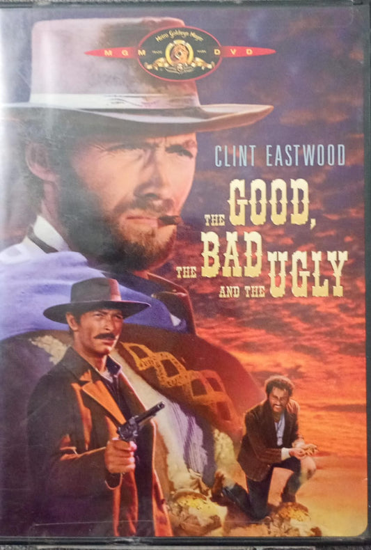The Good, the Bad and the Ugly. DVD importado excelente estado. tiends de dvds en méxico formato muerto
