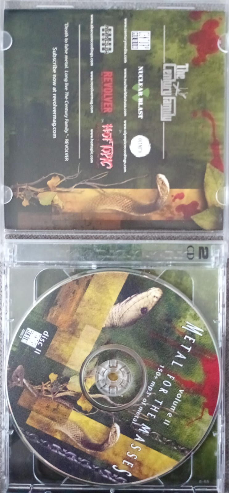 Varios – Metal For The Masses Volume II. Cd doble importado. tienda de discos formato muerto